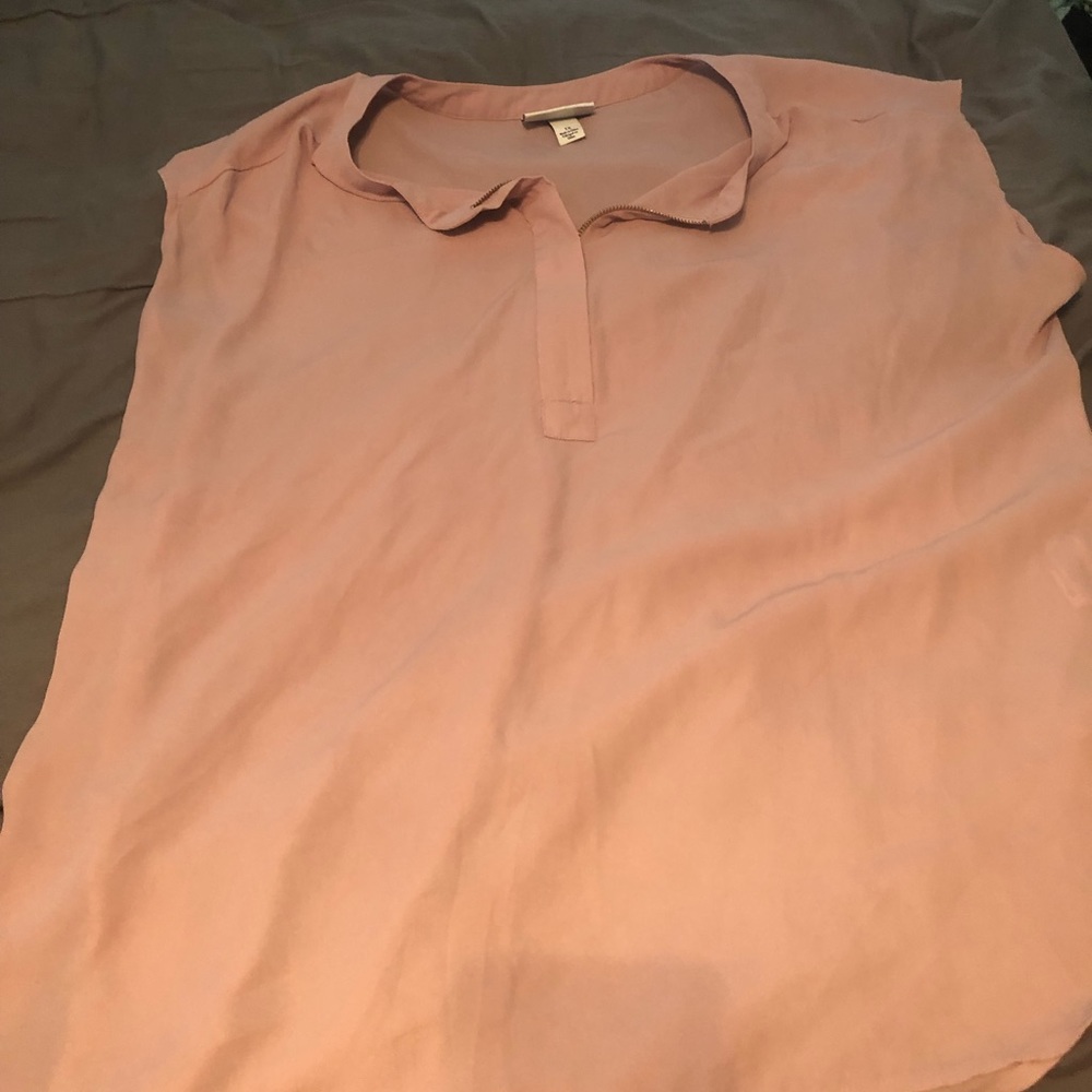 Mauve pink blouse